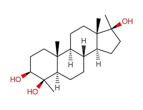 3β,4β,17β-Trihydroxy-4α,17α-dimethyl-5α-androstan
