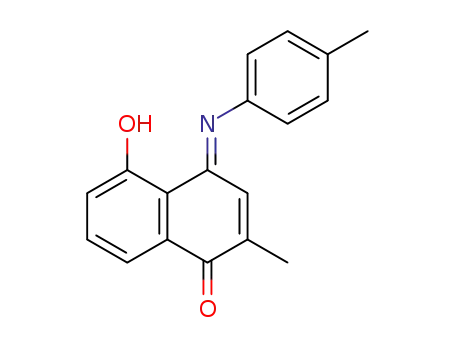 5-hydroxy-2-methyl-4-(4-methylphenyl)imino-1,4-dihydronaphthalen-1-one