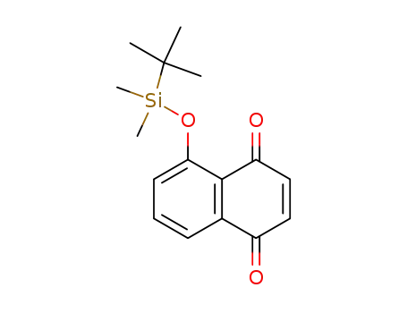 5-(dimethyl-t-butylsilyloxy)-1,4-naphthoquinone