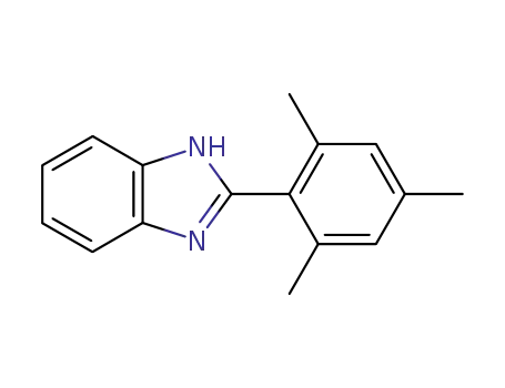 Molecular Structure of 36677-31-3 (1H-Benzimidazole, 2-(2,4,6-trimethylphenyl)-)
