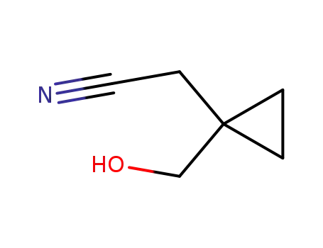 Molecular Structure of 152922-71-9 (1-(Hydroxymethyl)cyclopropaneacetonitrile)