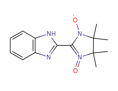 2-(2-benzimidazolyl)-4,4,5,5-tetramethyl-4,5-dihydro-1H-imidazolyl-3-oxide-1-oxyl