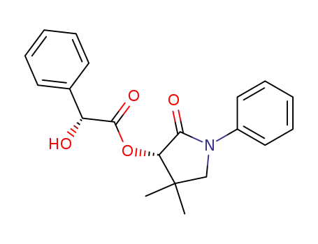 (αR,3S)-4,4-dimethyl-2-oxo-1-phenylpyrrolidin-3-yl α-hydroxy-α-phenylacetate