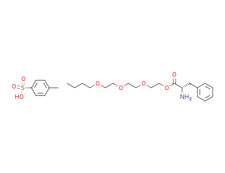 (S)-2-Amino-3-phenyl-propionic acid 2-[2-(2-butoxy-ethoxy)-ethoxy]-ethyl ester; compound with toluene-4-sulfonic acid
