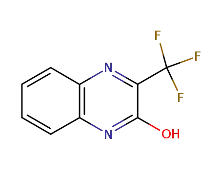 Molecular Structure of 58457-64-0 (2-HYDROXY-3-(TRIFLUOROMETHYL)QUINOXALIN)