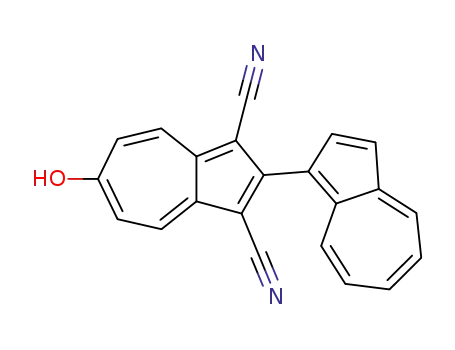 2-(1-azulenyl)-1,3-dicyanoazulen-6-ol