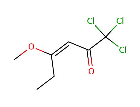 (E)-1,1,1-Trichloro-4-methoxy-hex-3-en-2-one
