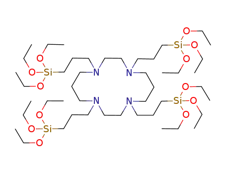 1,4,8,11-tetrakis[3-(triethoxysilyl)propyl]-1,4,8,11-tetraazacyclotetradecane