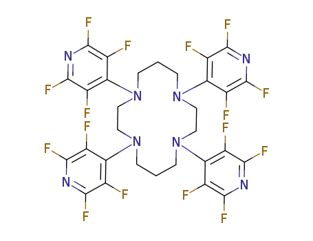 1,4,8,11-Tetrakis(tetrafluoro-4-pyridyl)-1,4,8,11-tetraazacyclotetradecane