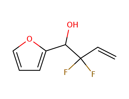 2,2-difluoro-1-(furan-2-yl)but-3-en-1-ol