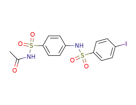 4-(4-iodophenylsulfonamido)-sulfacetamide