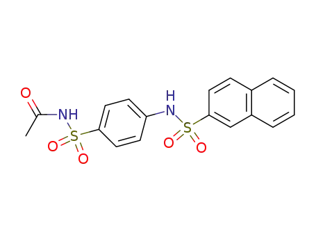 4-(2-naphthalenesulfonamido)-sulfacetamide