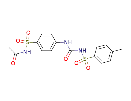 4-(4-tosylamidocarbonyl)-sulfacetamide