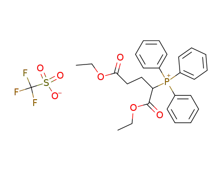 [1,3-bis(ethoxycarbonyl)propyl]triphenylphosphonium triflate