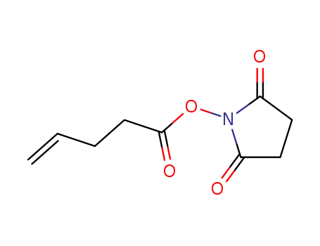Molecular Structure of 331754-32-6 (2,5-Pyrrolidinedione, 1-[(1-oxo-4-pentenyl)oxy]-)
