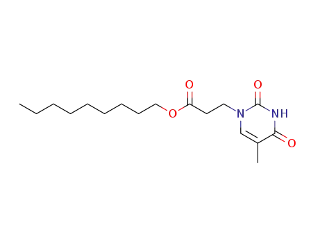 nonyl 3-(thymin-1-yl)propionate