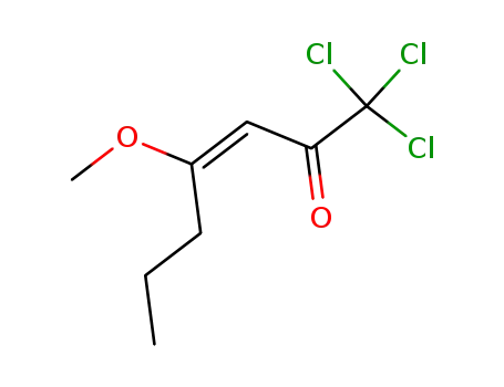 (E)-1,1,1-Trichloro-4-methoxy-hept-3-en-2-one