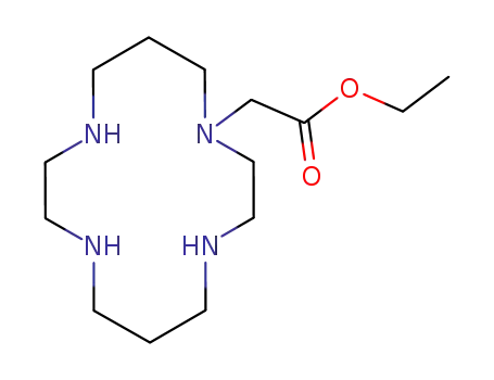 (1,4,8,11-tetraazacyclotetradec-1-yl)acetic acid ethyl ester
