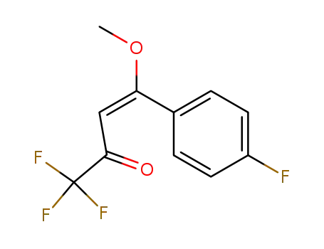 (E)-1,1,1-Trifluoro-4-(4-fluoro-phenyl)-4-methoxy-but-3-en-2-one