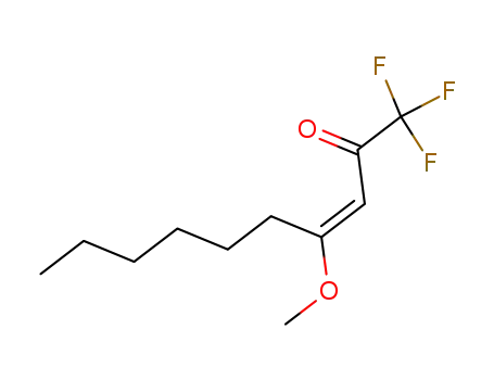 (E)-1,1,1-Trifluoro-4-methoxy-dec-3-en-2-one
