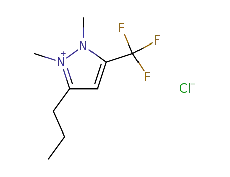 1,2-dimethyl-5-propyl-3-trifluoromethyl-2H-pyrazol-1-ium; chloride