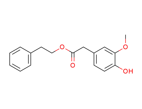 2-phenylethyl 2-(4-hydroxy-3-methoxyphenyl)acetate