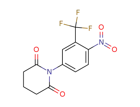 1-(4-nitro-3-trifluoromethyl-phenyl)-piperidine-2,6-dione