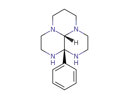 1H,4H,7H-1,3a,6a,9-Tetraazaphenalene, octahydro-9a-phenyl-, cis-