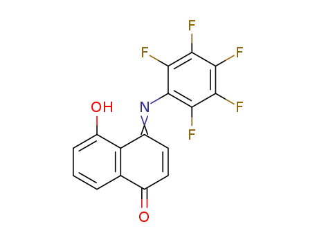 5-hydroxy-4-pentafluorophenylimino-4H-naphthalen-1-one