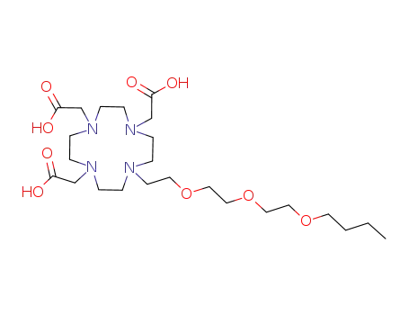 10-(3,6,9-trioxatridecyl)-1,4,7,10-tetraazacyclododecane-1,4,7-triacetic acid