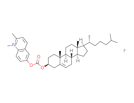cholesteryl N-methyl-2-quinaldinium-6-yl carbonate iodide