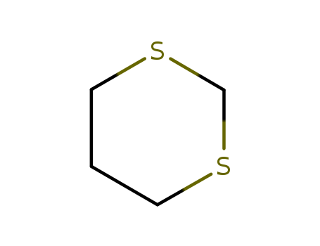 505-23-7,1,3-Dithiane,m-Dithiane(7CI);m-Dithiane (8CI);1,3-Dithiacyclohexane;NSC 157830;