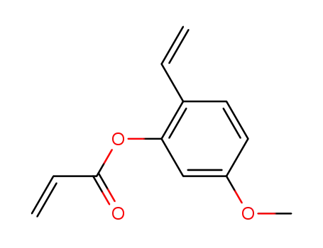 acrylic acid 5-methoxy-2-vinyl-phenyl ester