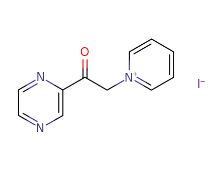 N-{1-pyrazinyl-1-oxo-2-ethyl}pyridinium iodide