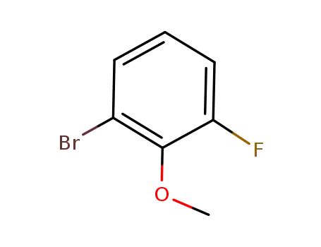 Molecular Structure of 845829-94-9 (2-Bromo-6-fluoroanisole)