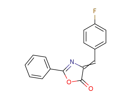 (4Z)-4-(4-fluorobenzylidene)-2-phenyl-1,3-oxazol-5(4H)-one