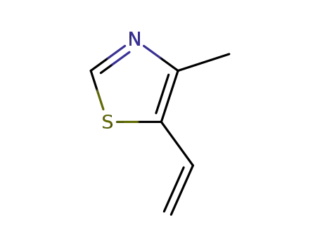 Molecular Structure of 1759-28-0 (4-Methyl-5-vinylthiazole)
