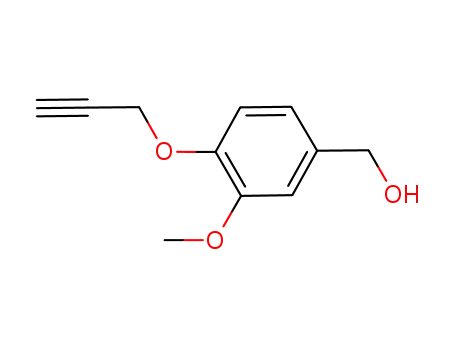 (3-methoxy-4-(prop-2-yn-1-yloxy)phenyl)methanol