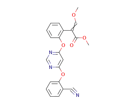 Molecular Structure of 131860-33-8 (Azoxystrobin)