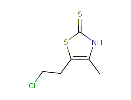 5-(2-chloro-ethyl)-4-methyl-3H-thiazole-2-thione