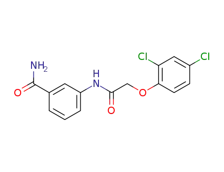 3-(2-(2,4-dichlorophenoxy)acetamido)benzamide