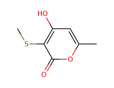 4-Hydroxy-6-methyl-3-methylthio-2-pyrone