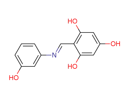 2-{[(3-hydroxyphenyl)imino]methyl}benzene-1,3,5-triol