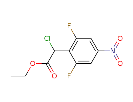 ethyl 2-chloro-2-(2,6-difluoro-4-nitrophenyl)ethanoate