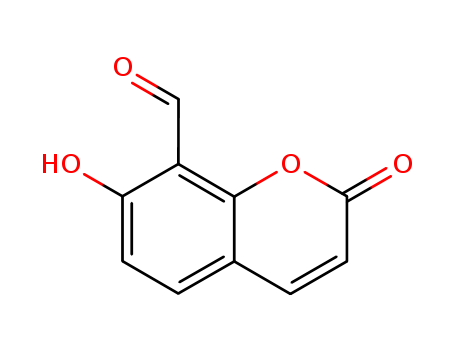 2H-1-Benzopyran-8-carboxaldehyde, 7-hydroxy-2-oxo-