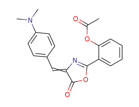 2-{4-[4-(dimethylamino)benzylidene]-5-oxo-4,5-dihydrooxazol-2-yl}phenyl acetate