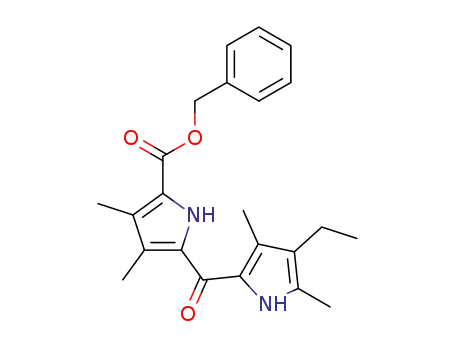 benzyl 8-ethyl-2,3,7,9-tetramethyl-5-dipyrroketone-1-carboxylate