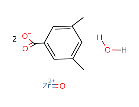 oxozirconium(IV)(3,5-dimethylbenzoate)2*water