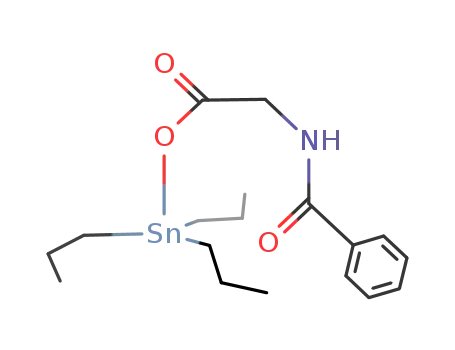 tri(n-propyl)tin N-benzoylglycinate