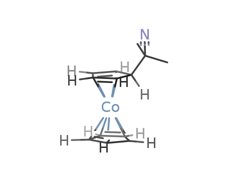 C5H5CoC5H5C(CH3)2CN